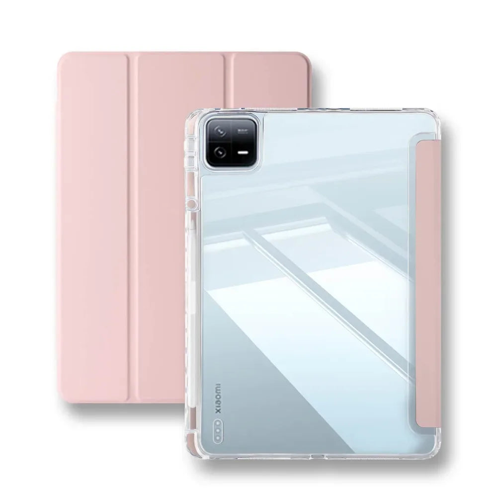 with Pencil Holder Cover For Xiaomi RedMi Pad SE 11"Case RedMi Pad Pro 12.1"Tablet Cover MiPad 6 11 Mi 7 Pro11.2 Hard Back Shell