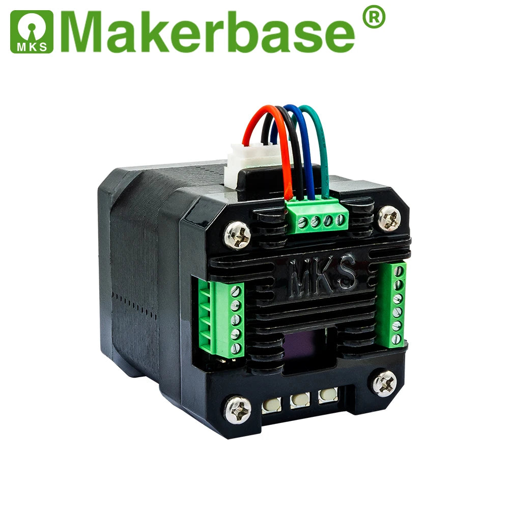 Makerbase MKS SERVO42D NEMA17 Closed Loop Stepper Motor Driver CNC 3D Printer For Gen_L FOC Quiet and Efficient