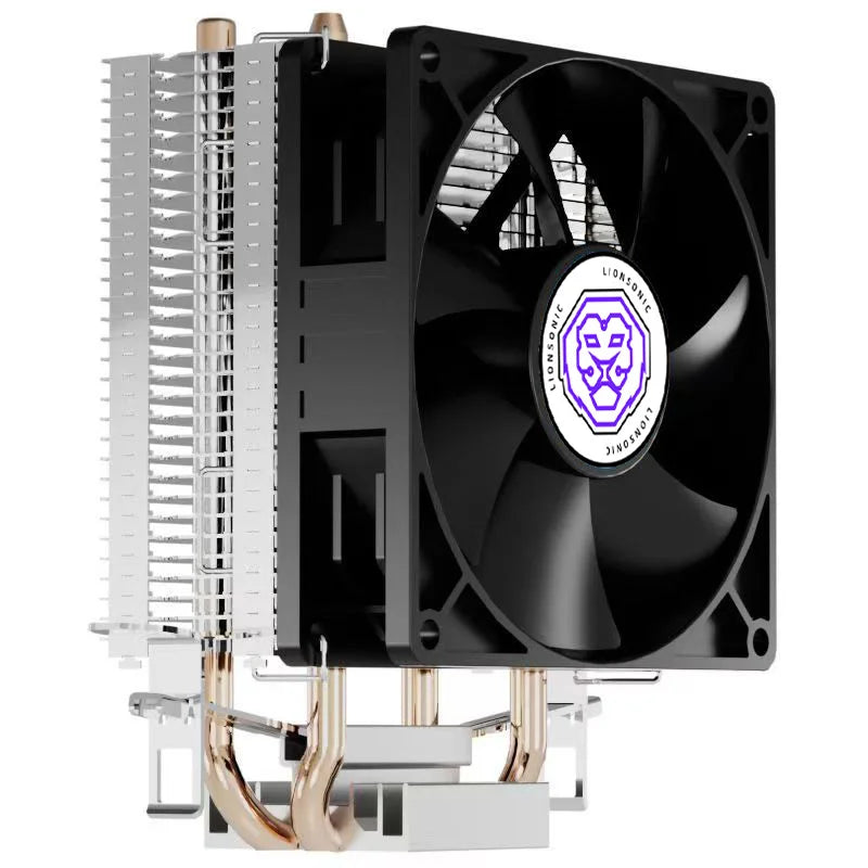 2 Heat Pipes CPU Cooler RGB 90mm PWM 4Pin i5 PC Quiet for Intel LGA 1700 1200 2011 2011-3 1150 1151 AMD AM4 AM3 CPU Cooling Fan