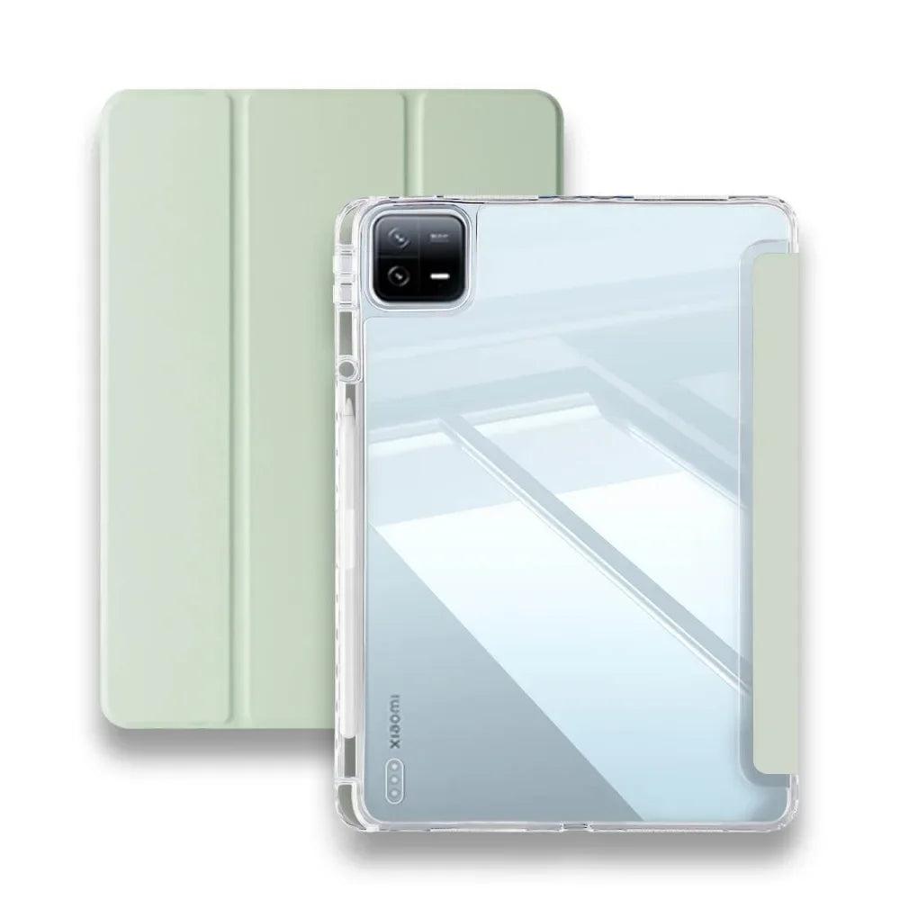 with Pencil Holder Cover For Xiaomi RedMi Pad SE 11"Case RedMi Pad Pro 12.1"Tablet Cover MiPad 6 11 Mi 7 Pro11.2 Hard Back Shell