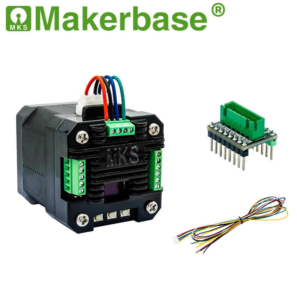 Makerbase MKS SERVO42D NEMA17 Closed Loop Stepper Motor Driver CNC 3D Printer For Gen_L FOC Quiet and Efficient
