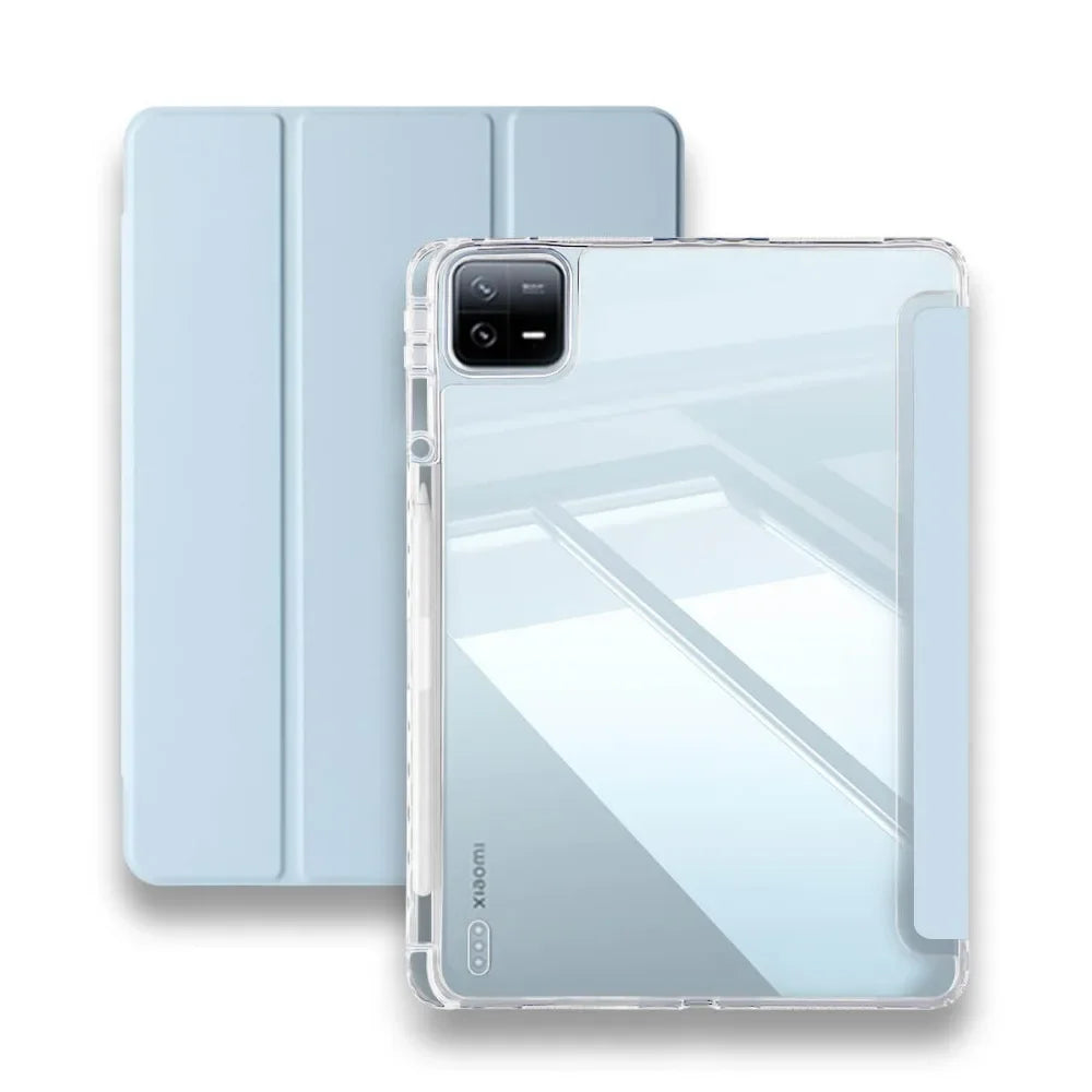 with Pencil Holder Cover For Xiaomi RedMi Pad SE 11"Case RedMi Pad Pro 12.1"Tablet Cover MiPad 6 11 Mi 7 Pro11.2 Hard Back Shell