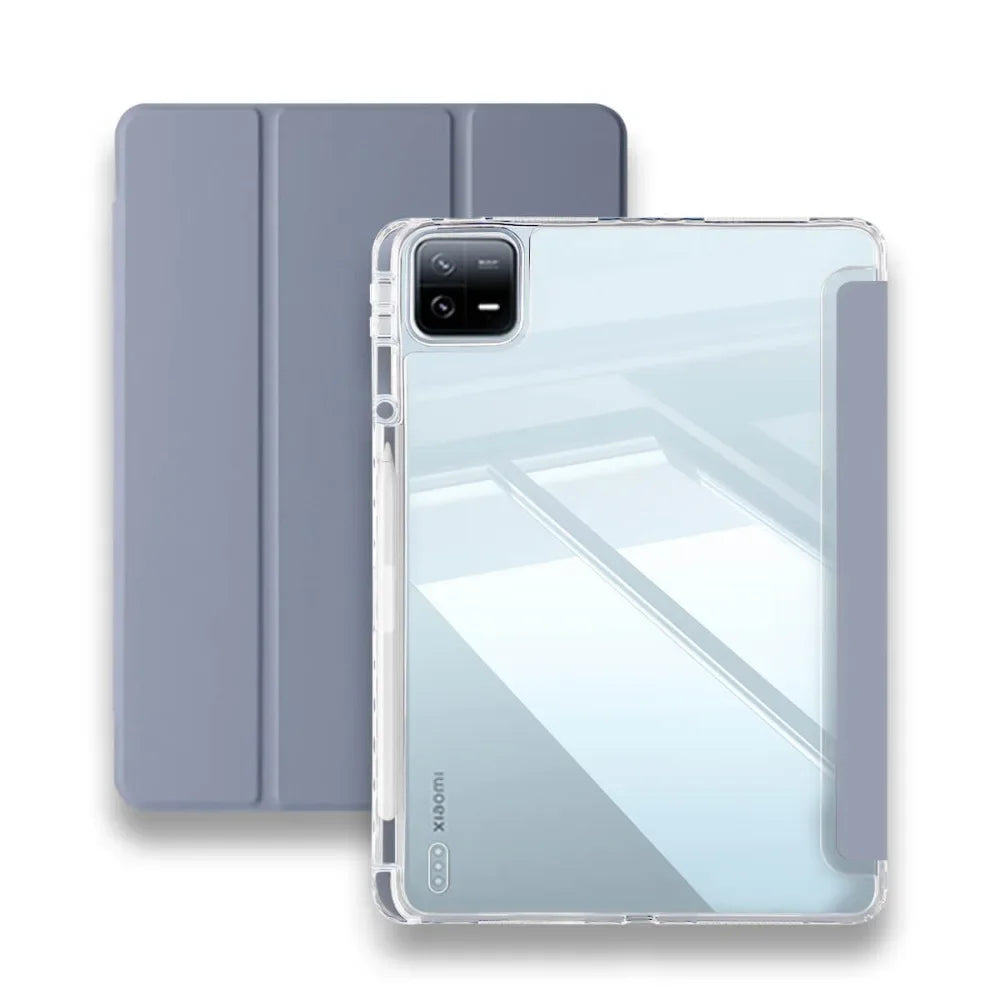 with Pencil Holder Cover For Xiaomi RedMi Pad SE 11"Case RedMi Pad Pro 12.1"Tablet Cover MiPad 6 11 Mi 7 Pro11.2 Hard Back Shell
