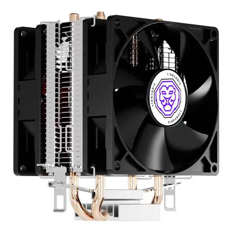 2 Heat Pipes CPU Cooler RGB 90mm PWM 4Pin i5 PC Quiet for Intel LGA 1700 1200 2011 2011-3 1150 1151 AMD AM4 AM3 CPU Cooling Fan